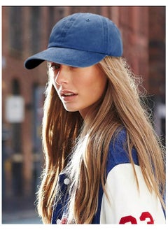 BreeJooy Men women baseball cap , low profile adjustable washed cotton golf dad hat  - Image 4