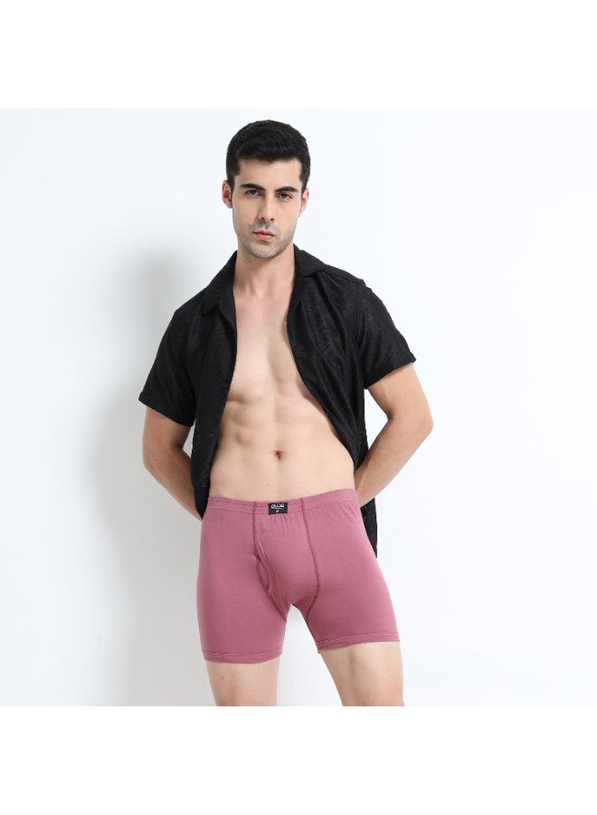 DUJE Men’s Regular Trunks (3-Pack Combo 2 – Pink, Grey & Maroon) | 100% Combed Cotton | Breathable, Sweat-Absorbing, Anti-Bacterial & Odour-Free Everyday Innerwear - Image 2