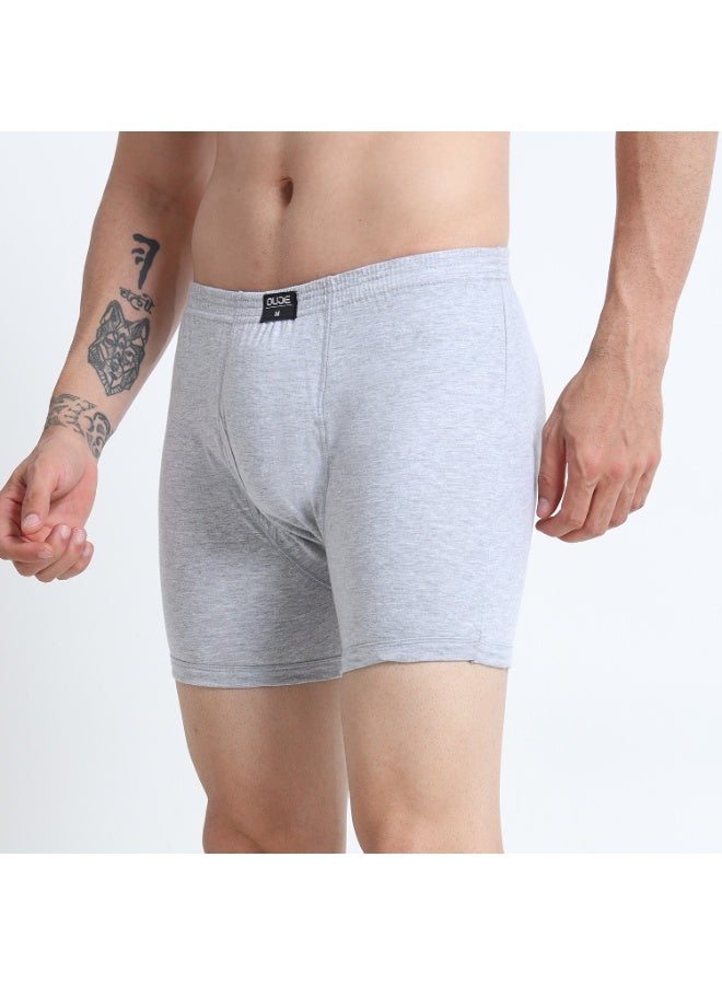 DUJE Men’s Regular Trunks (3-Pack Combo 2 – Pink, Grey & Maroon) | 100% Combed Cotton | Breathable, Sweat-Absorbing, Anti-Bacterial & Odour-Free Everyday Innerwear - Image 5