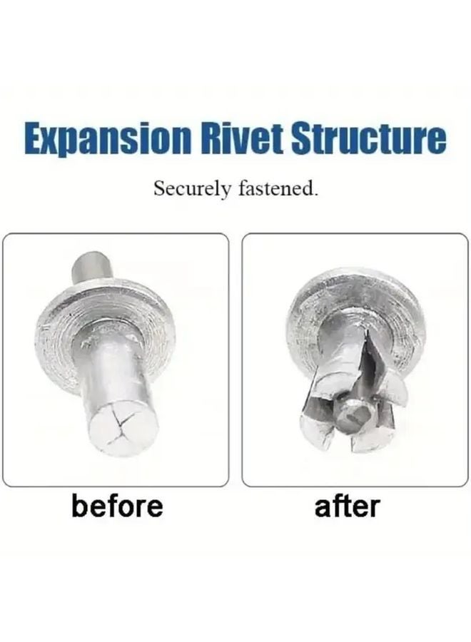 10pcs Hammer Drive Expansion Rivets Knock Type Rod Screws Fasteners Model A - Image 2