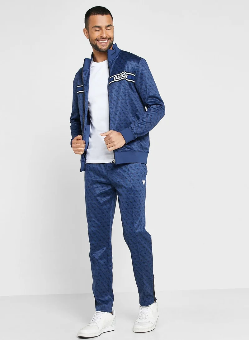 GUESS Logo Printed Sweatshirt