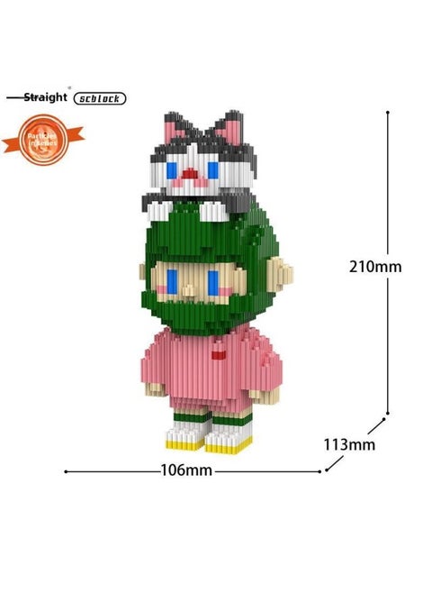 [8819 Series] Has Been Spelled Scblock Micro Building Blocks For The Elderly BOBO Toys Outlets-Color:SCL8819_20
