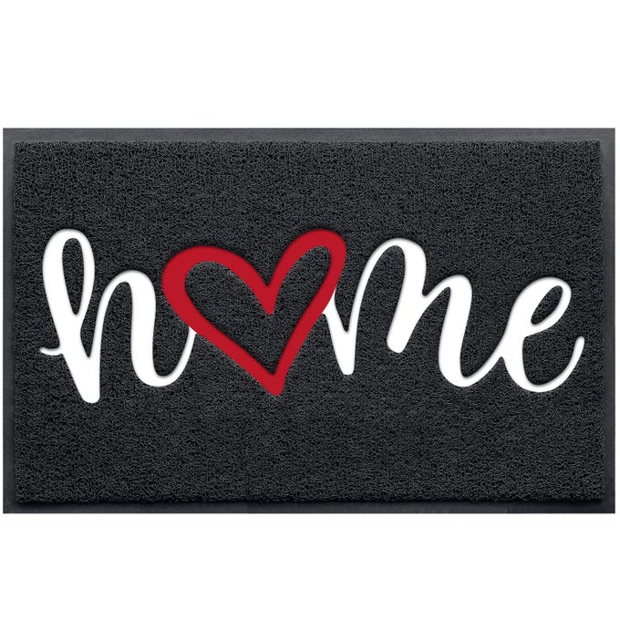 DOOR MAT HOME WELCOME MATS OUTDOOR AND INDOOR HEAVYDUTY LOWPROFILE NONSLIP FRONT WELCOME MAT FOR HOME ENTRANCE OUTSIDE ENTRY YARD FLOOR PATIO 32X20 BLACK