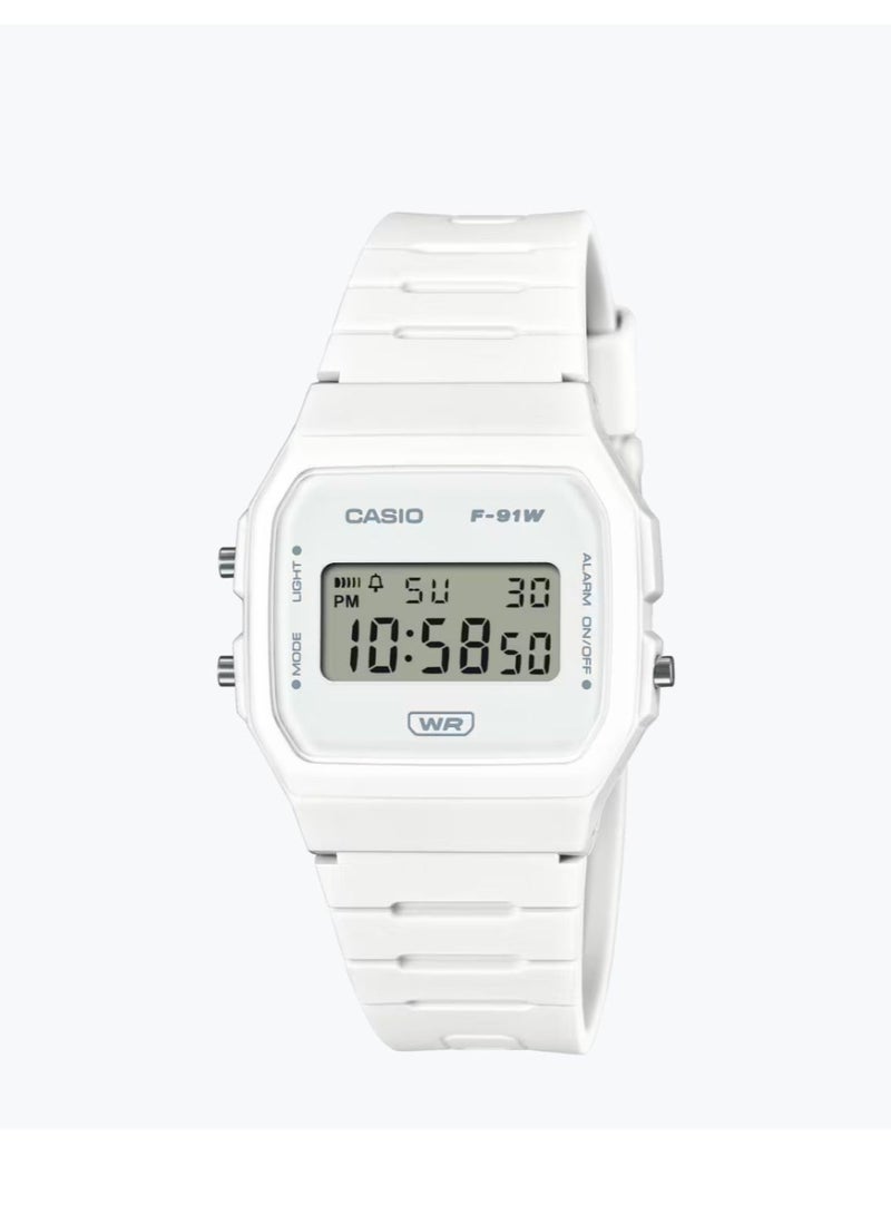 Casio Unisex Classic Digital Watch F-91WB-7ADF - Image 1