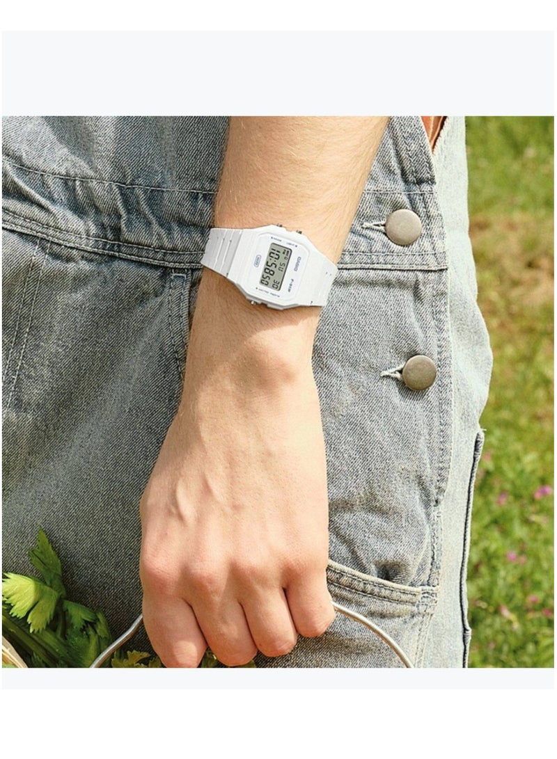 Casio Unisex Classic Digital Watch F-91WB-7ADF - Image 4