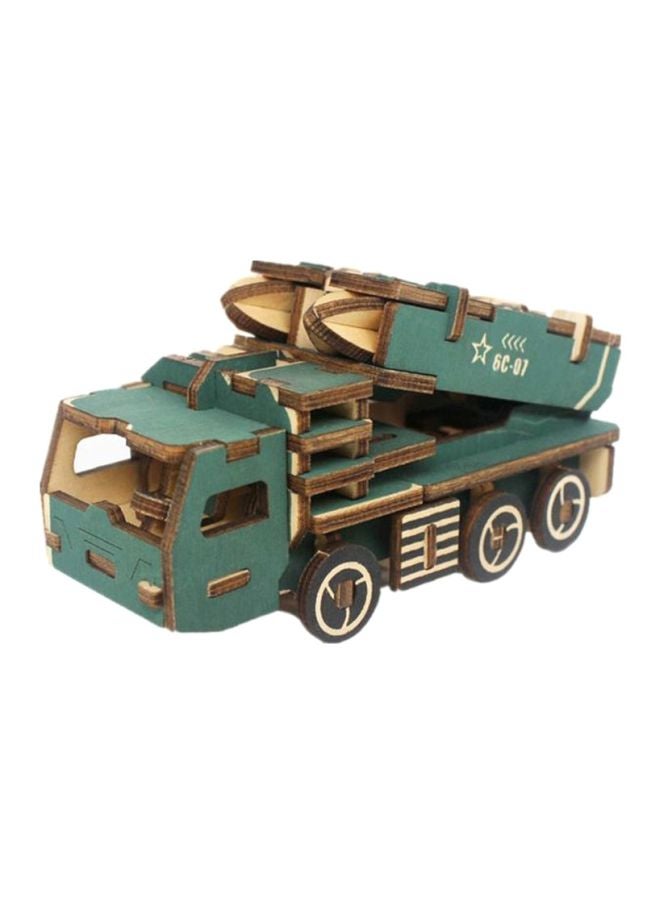 NIBEMINENT Military Tank Model 3D Puzzle 11.9x5x6.2cm - Image 1