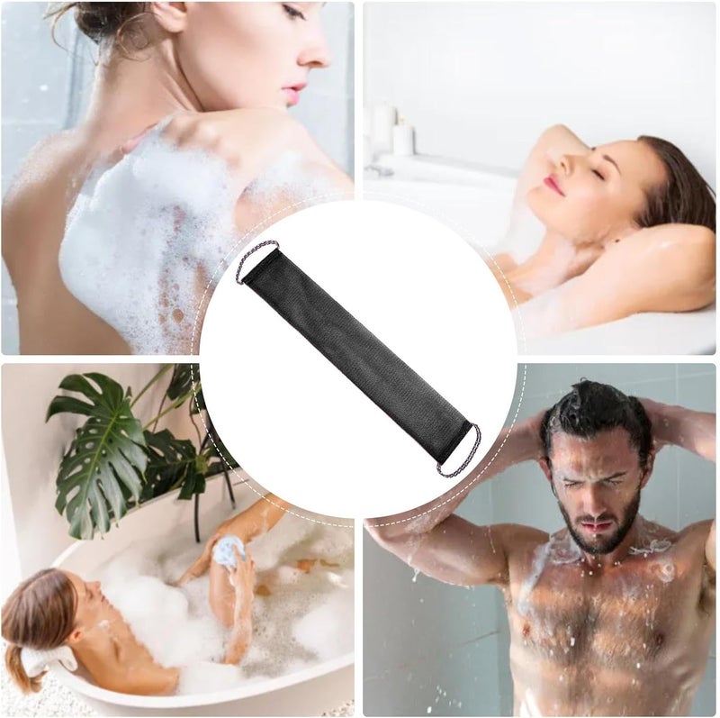 windforgecraft Back Scrubbing Towel | Body Exfoliation Scrubber,Back Mud Scrubbing Towel Foaming Body Scrub Cloth For Female All Skin Types - Image 4