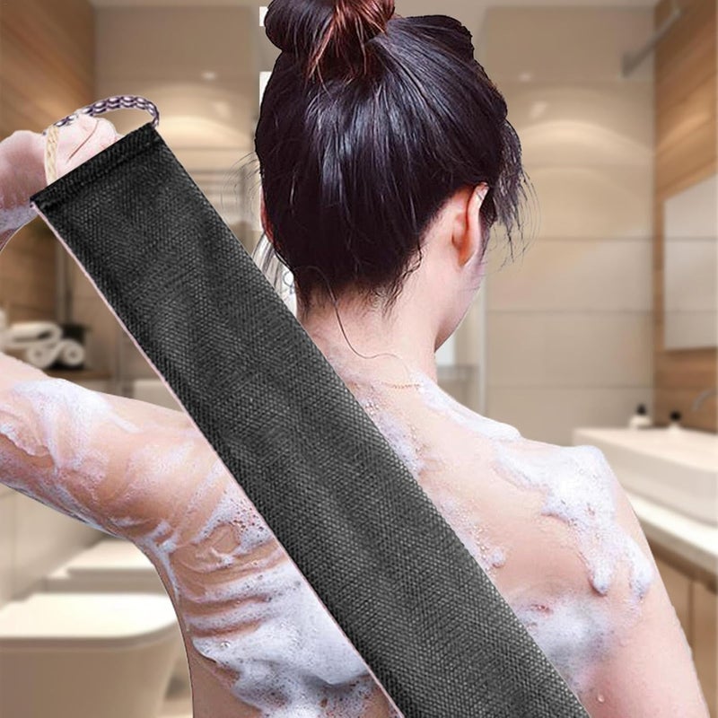 windforgecraft Back Scrubbing Towel | Body Exfoliation Scrubber,Back Mud Scrubbing Towel Foaming Body Scrub Cloth For Female All Skin Types - Image 2