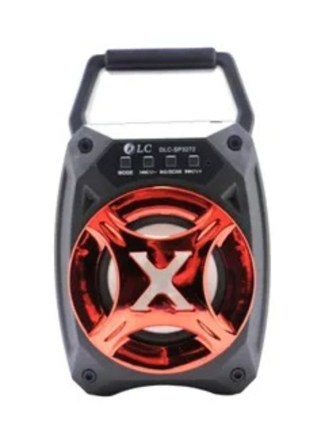 DLC Mini Bluetooth Speaker Black Red