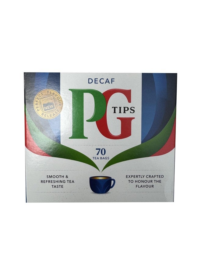 PG Tips Decaf 70 Ct Tea Bags - 2 Pack - Image 1