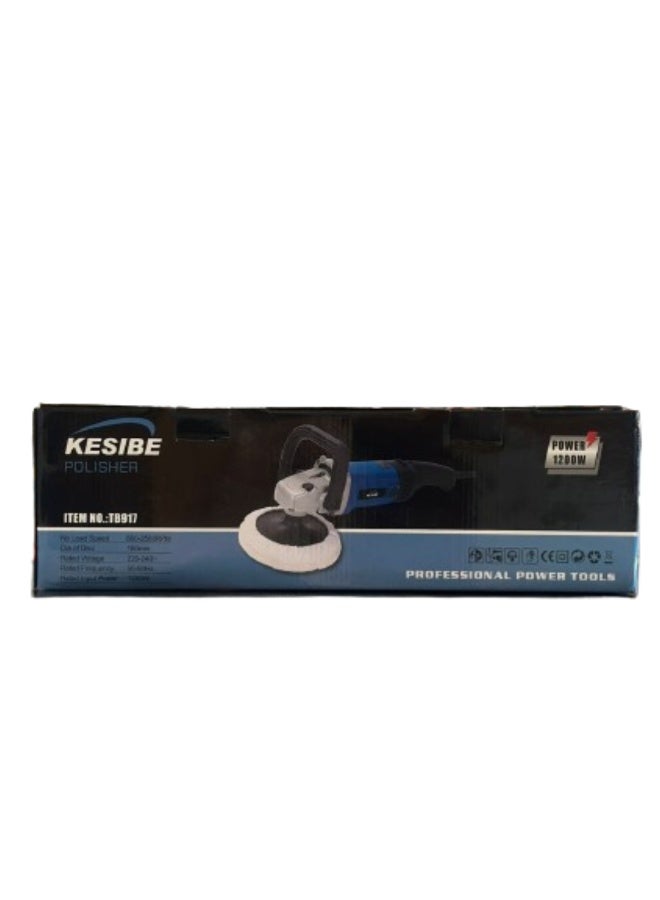 Kseibi Polisher 7 Inch 1200 Watt Blue 46x14x14 cm - Image 4