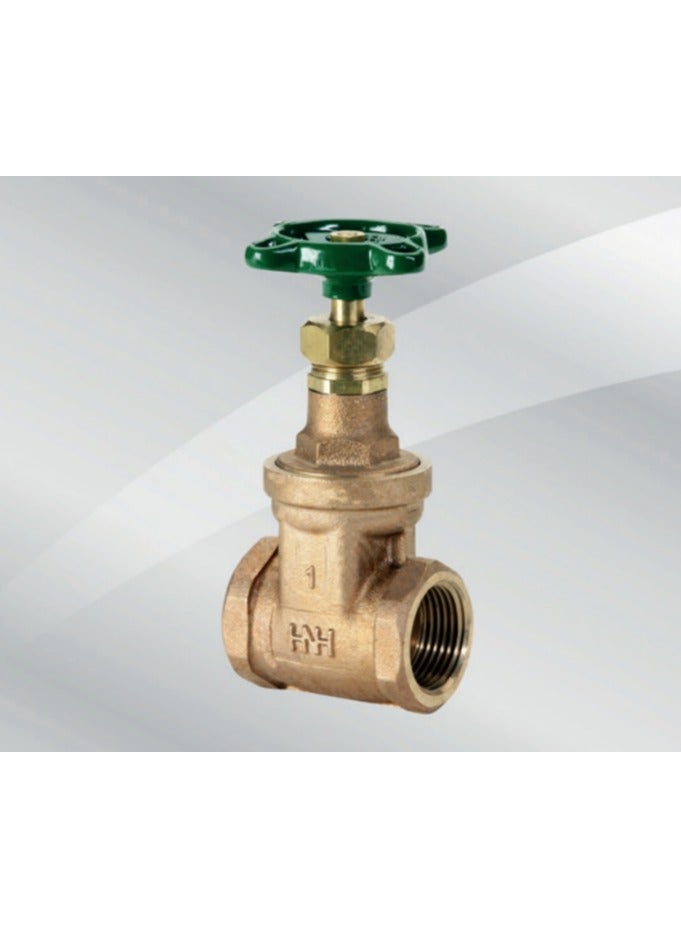 Bronze Gate Valve 1'' (Hattersley) - Image 1
