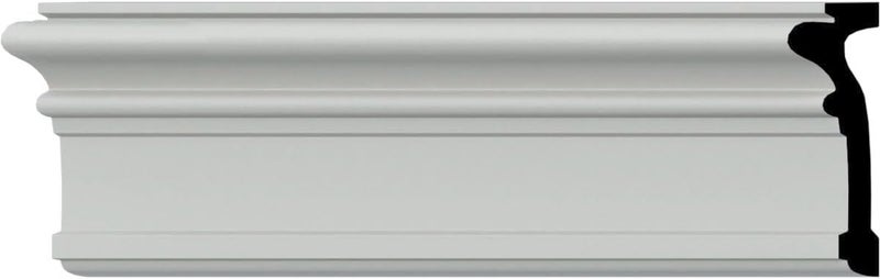 Ekena Millwork CAS04X00EL Elsinore Window & Door Casing, 4 7/8"H x 1 5/8"P x 94 1/2"L, Primed - Image 1