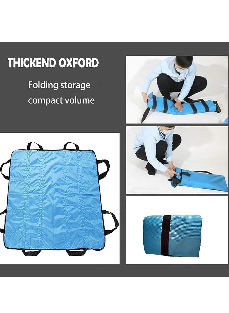 Generic Patient Lift Mattress  - Lift Blanket for Bed Positioning and Lifting - For Bariatric, Nursing, Custodial, Elderly, Handicapped, Total Body and Bedridden Reusable and Washable  - Image 3
