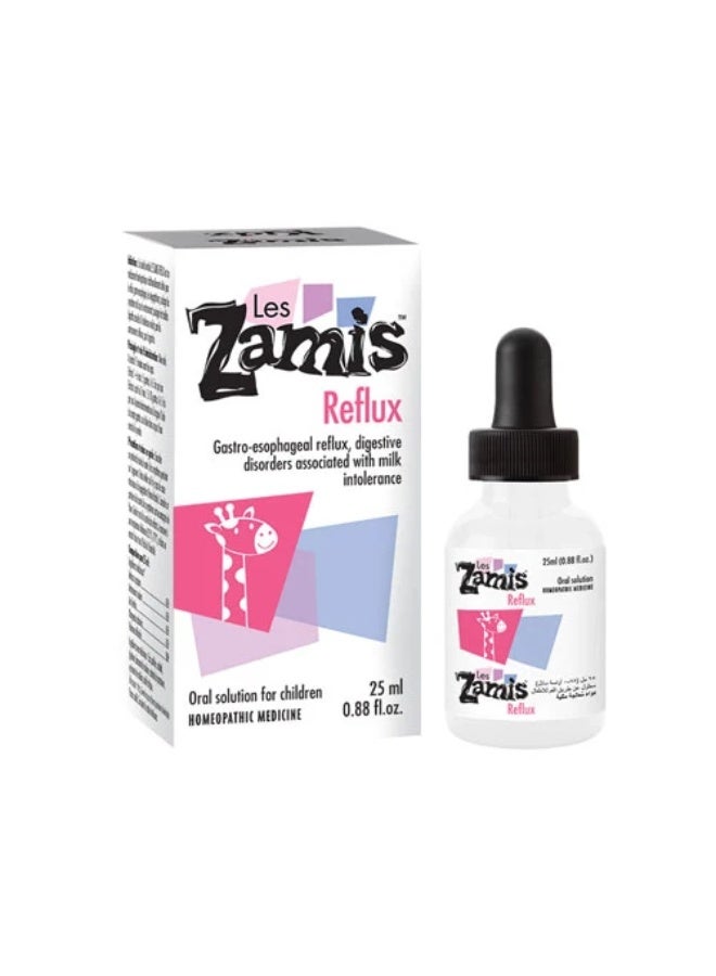 Les Zamis Reflux Oral Solution 25ml – Gentle Support for Infant Reflux & Digestive Comfort