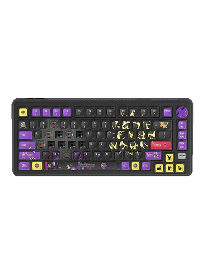 Cherry Pixiu75 Pokemon Battle Keyboard Gasket Customizable Bluetooth Tri-mode Wireless Rgb Hot-swappable Gaming Keyboard Compatible With Win/mac Brown Switch - Image 4