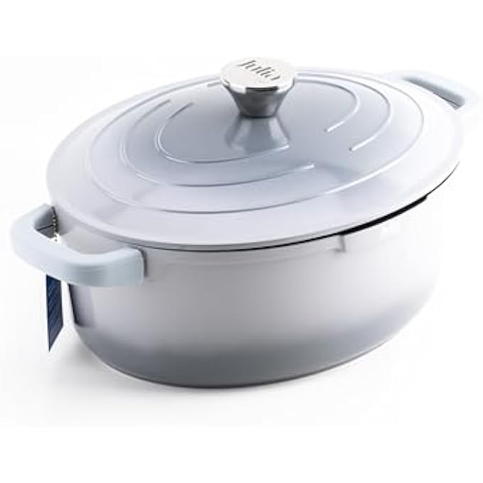 جوليا شواية EliteCast مع غطاء مقاس 32 سم، رمادي - Image 2