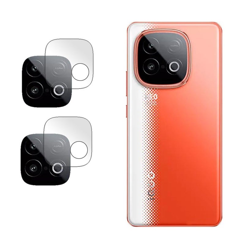 DAMDAM® 9H Back Camera Lens Protector Compatible for Vivo iQOO Neo 10 5G (Not a Tempered Glass) (Pack of 2) - Image 4