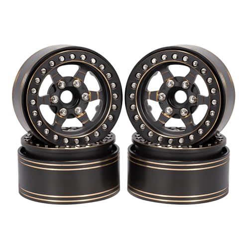 G.T.R RC 19 Beadlock Wheels4pcs 958g Brass Heavy Wheel Rims for 110 RC Crawler TRX4 TRX6 Capra SCX10 D90 VS410 Gen8 CC01 Upgrades Accessories - Image 1
