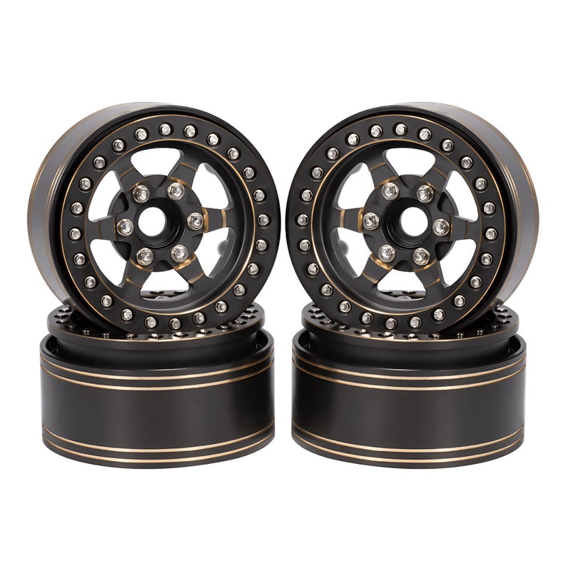 G.T.R RC 19 Beadlock Wheels4pcs 958g Brass Heavy Wheel Rims for 110 RC Crawler TRX4 TRX6 Capra SCX10 D90 VS410 Gen8 CC01 Upgrades Accessories - Image 3
