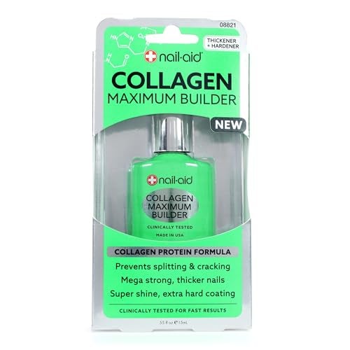 Nail-aid NAILAID Collagen Power Coat Clear 055 Fluid Ounce - Image 1