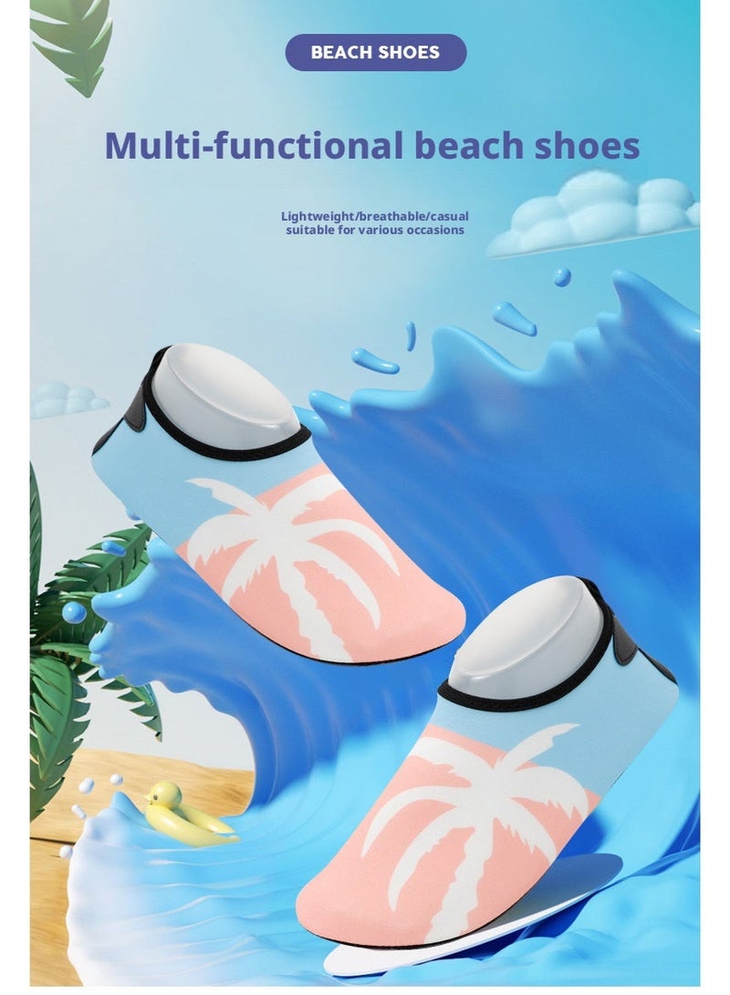 Swimming Water Shoes Kids for Girls Boys Outdoor Quick Dry Barefoot Aqua Socks for Sport Beach Swim Surf - Image 1