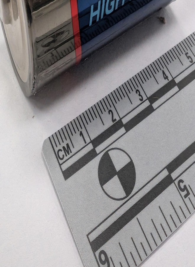 Crime Scene Professional Evidence Photography Scale, 10-Pack, 15cm/6inch Vinyl Rulers with Reference Circles, Dual Measurement (Grey) - Image 5