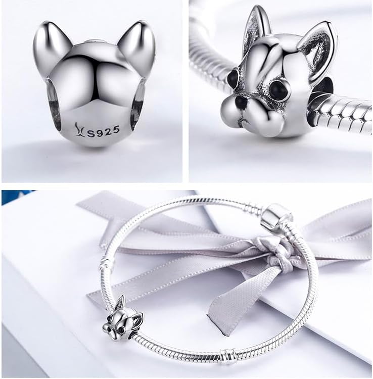 VOROCO Store Butterfly Dragonfly Cat Charm for Bracelet Cute Animal Collection Bead & Charm for Women Girls 925 Sterling Silver Pendant & Dangle Charm Jewelry for Bracelet and Necklace - Image 2