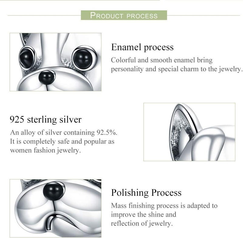 VOROCO Store Butterfly Dragonfly Cat Charm for Bracelet Cute Animal Collection Bead & Charm for Women Girls 925 Sterling Silver Pendant & Dangle Charm Jewelry for Bracelet and Necklace - Image 5