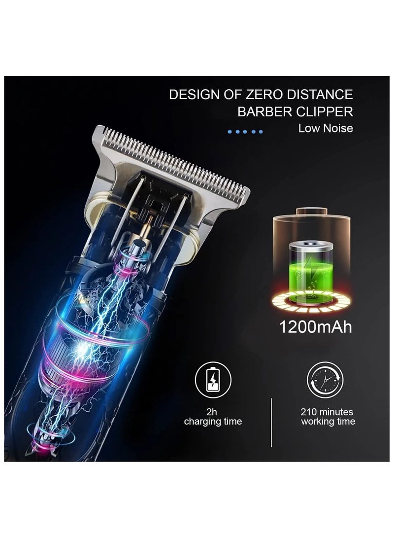 Akova T9 Vintage Hair Trimmer Sbg Salon Series Fully Waterproof Trimmer Fully Waterproof Trimmer for Men 60 Min Runtime 4 Length Settings, Battery Powered - Gold Color - Image 3