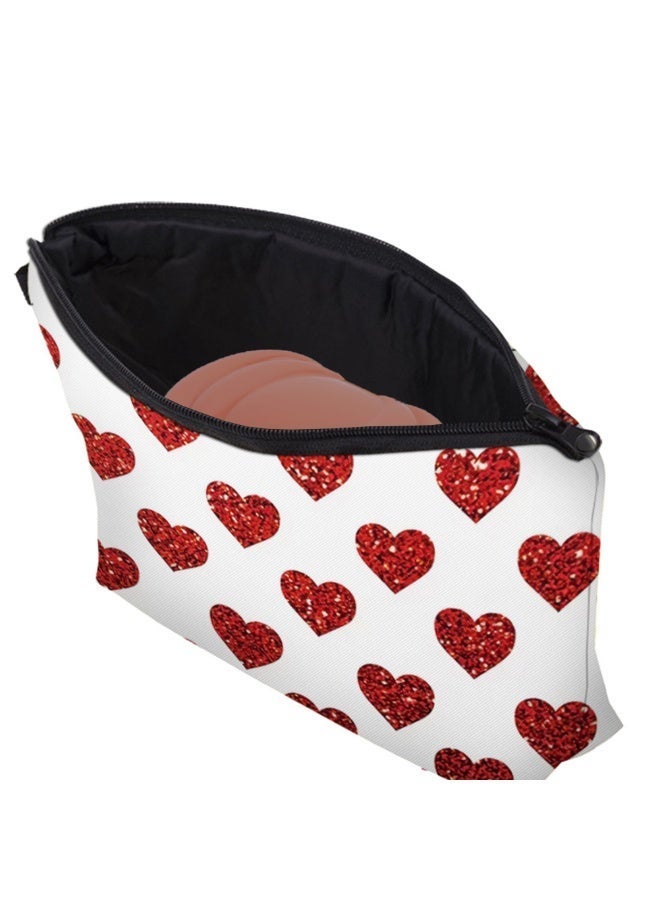 Cosmetic Bag Practical Zipper Handbag - Image 3
