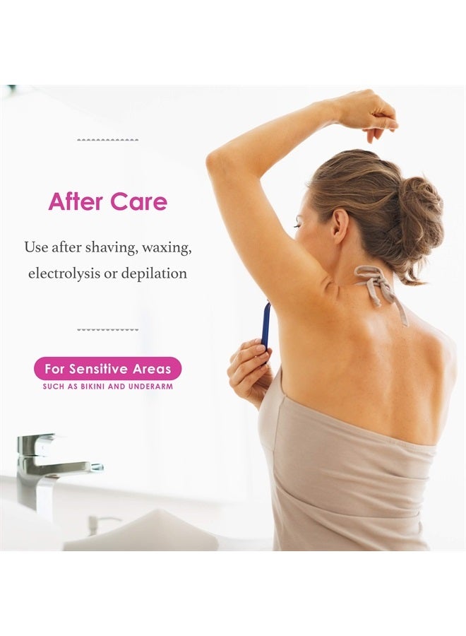 Bikini Zone Medicated After Shave Gel - Instantly Stop Shaving Bumps, Irritation, Redness & Itching in Sensitive Areas - Gentle, Clear Formula - Dermatologist Approved (1 oz) - Image 3