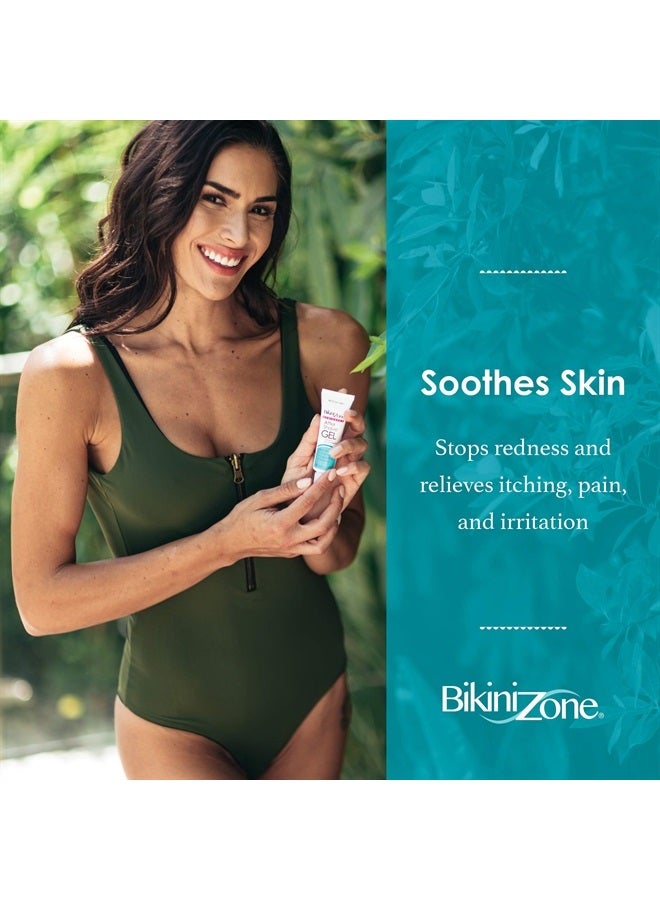 Bikini Zone Medicated After Shave Gel - Instantly Stop Shaving Bumps, Irritation, Redness & Itching in Sensitive Areas - Gentle, Clear Formula - Dermatologist Approved (1 oz) - Image 2