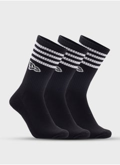 NEW ERA Stripe Crew Socks  - Image 1