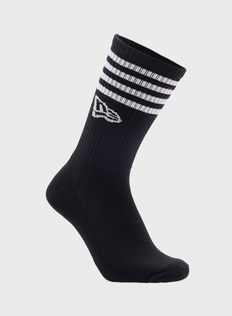 NEW ERA Stripe Crew Socks  - Image 3