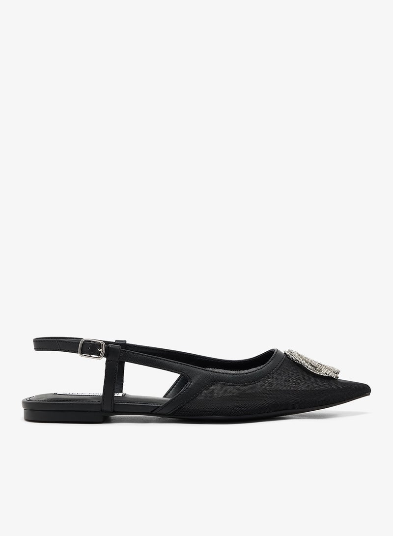 STEVE MADDEN Shantae Pointed Toe Ankle Strap Pumps - Image 1