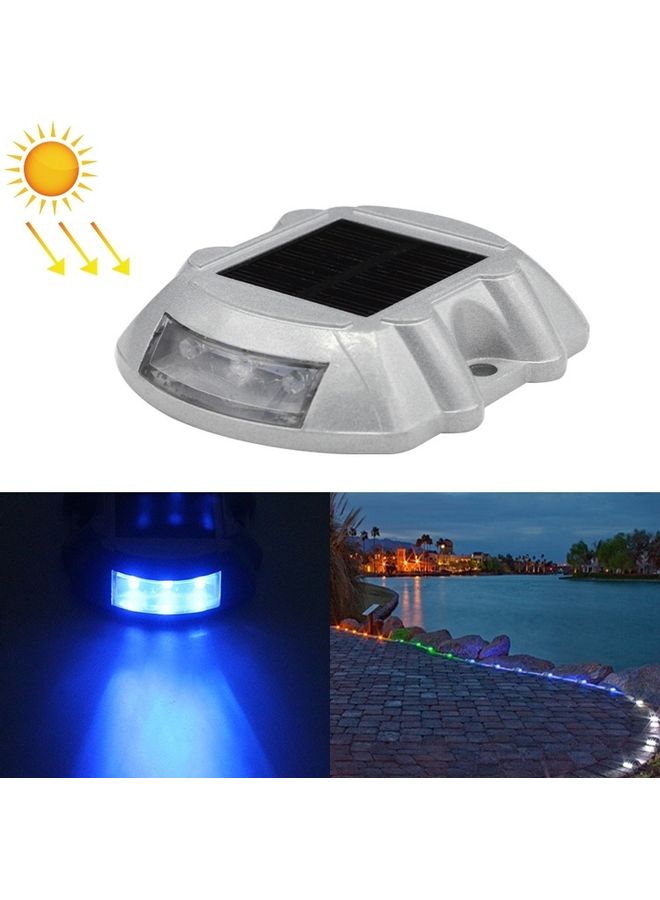 Loquat Solar Horseshoe Stud Car Guidance Road Light Blue - Image 1