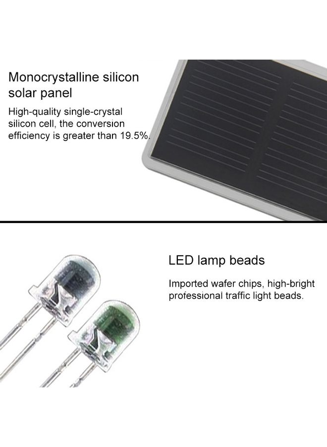 Loquat Solar Horseshoe Stud Car Guidance Road Light Blue - Image 4