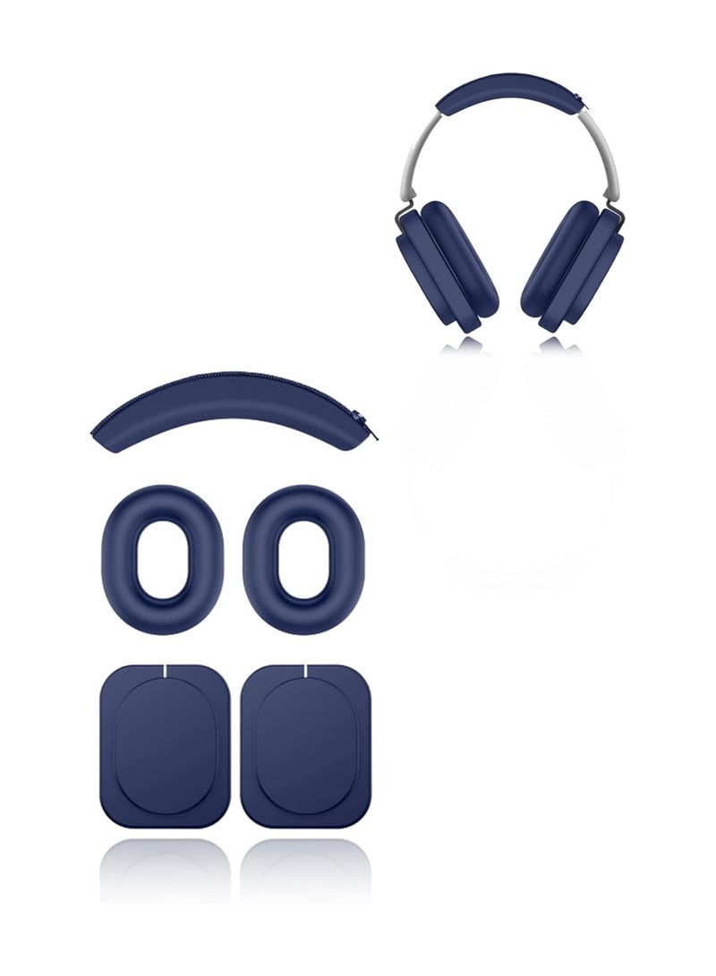 عام وسائد سماعات الأذن وحافظة طوق الرأس متوافقة مع سماعات Nothing Headphones (1)، حماية شاملة 3 في 1، مقاومة للتنقيط والعرق - Image 1