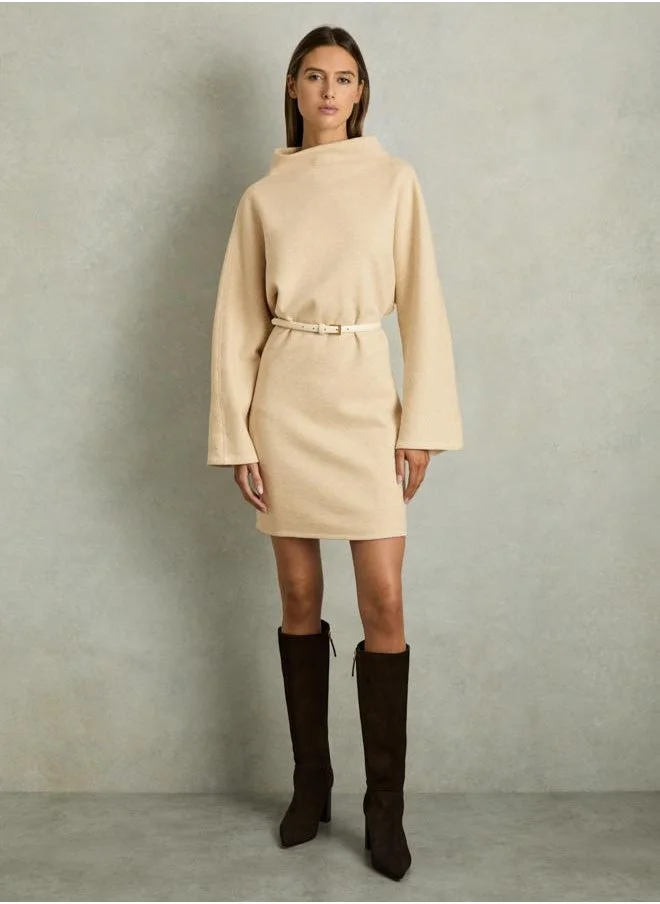 REISS Relaxed Jersey Dress
