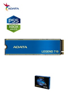 ADATA LEGEND 710 512GB SSD Nvme Solid-State Drive for Laptop Desktop PS5 XBOX | PCIe Gen3 x4 M.2 2280  - Image 2