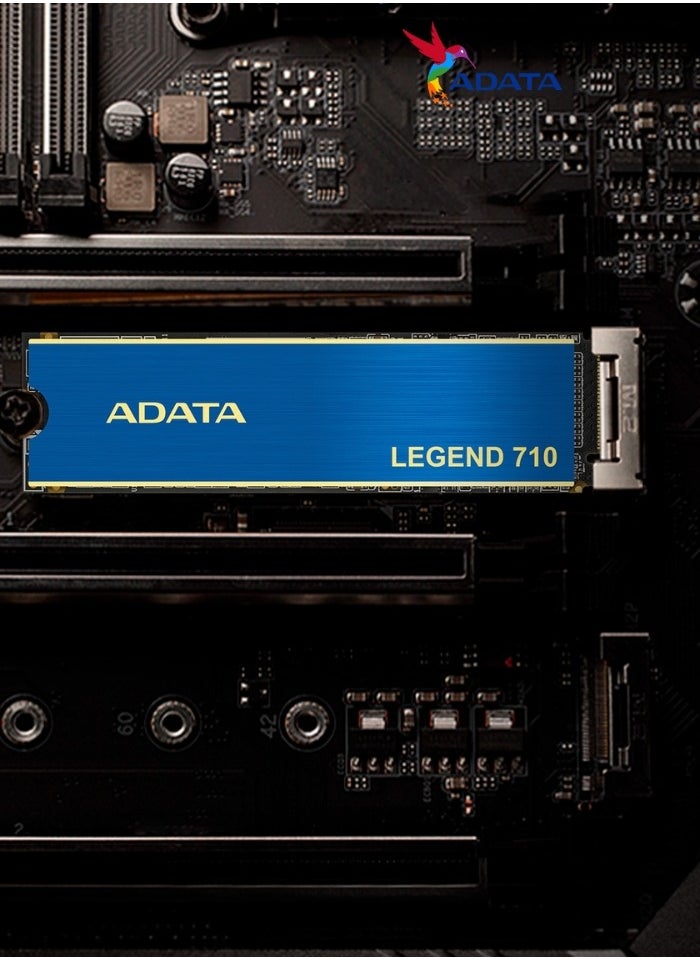 أداتا - محرك الأقراص الصلبة LEGEND 710 سعة 512 جيجابايت SSD Nvme لأجهزة الكمبيوتر المحمول وسطح المكتب PS5 وXBOX | PCIe Gen3 x4 M.2 2280 - Image 1