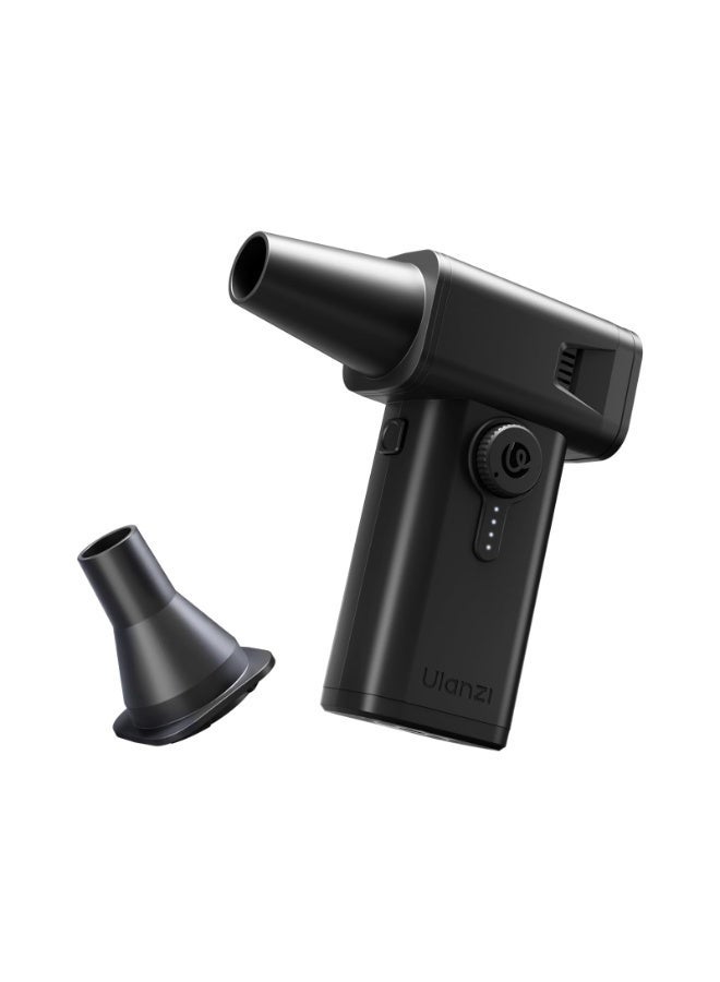 ULANZI AD02 Storm Electric Air Duster V2, 13W High-Speed Compressed Air Duster, 12.5W Fast Charge, Variable Speed, with 200-Mesh Filter & LED Light, Portable Mini Dust Blower for Camer Cleaning - Image 1