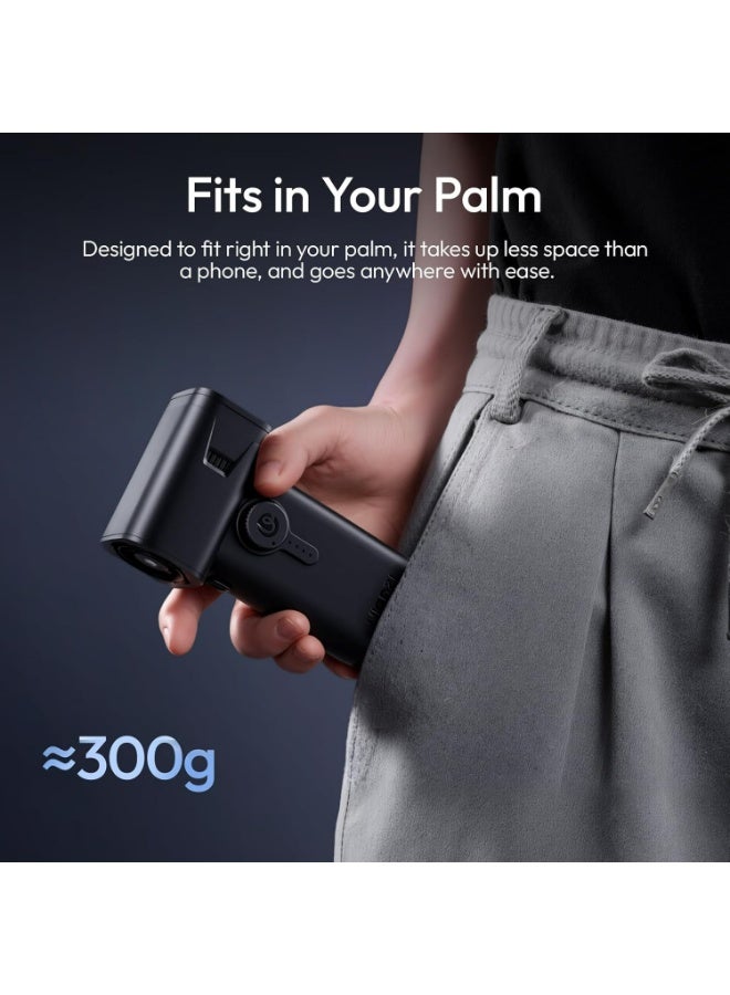 ULANZI AD02 Storm Electric Air Duster V2, 130,000 RPM Compressed Air Duster, 12.5W Fast Charge, Variable Speed, with 200-Mesh Filter & LED Light, Portable Mini Dust Blower for Camer Cleaning - view 3