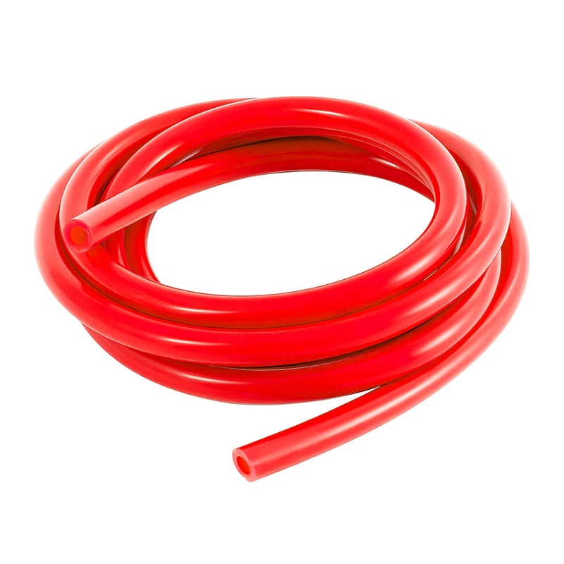 BELOMI Silicone Vacuum Tubing Hose Line 5 Ft 14 6mm Inner Diameter Hose High Tempterature 130PSI Max Pressure for Multiple Use Auto Replacement Vacuum Hose Line for Vehicle Radiator Red