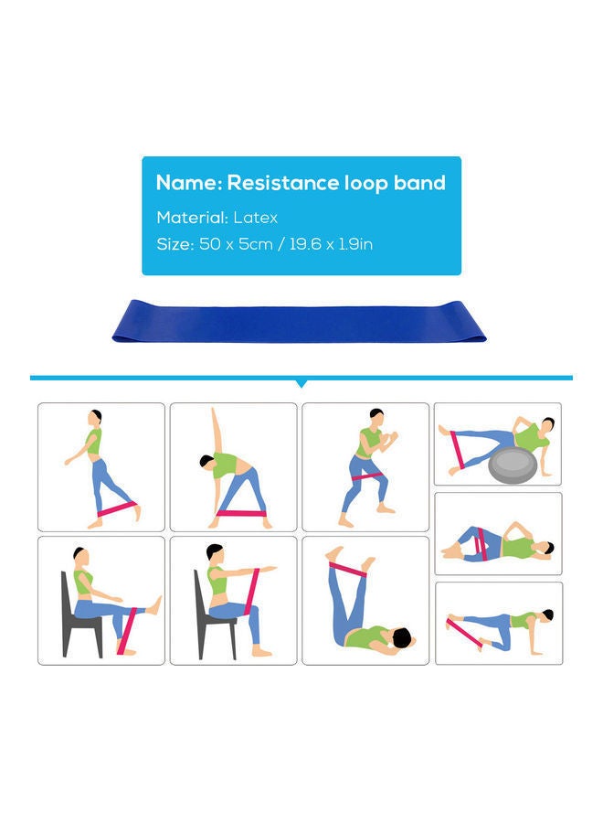NIBEMINENT 4pcs Yoga Equipment Set Discs Core Sliders Resistance Loop Band Exercise Latex Strap Perfect Abdominal Training Gym Pilates Rehab Kit 18x3x18cm  - Image 4