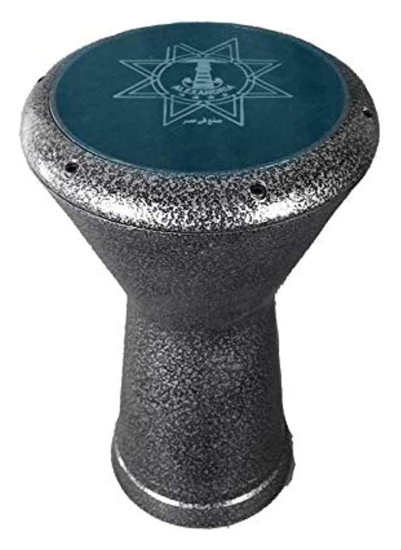 Al-Karz Music Egyptian Drum with Bag - Grey  - Image 3