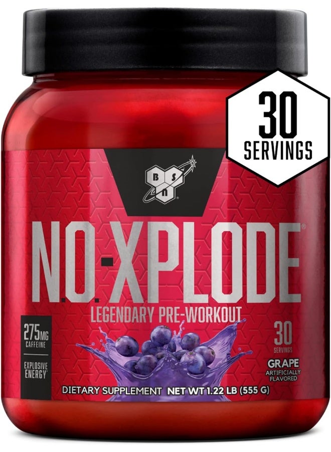 BSN N.O.-Xplode Legendary Pre-Workout Supplement With Creatine Beta-Alanine And Energy - Image 1