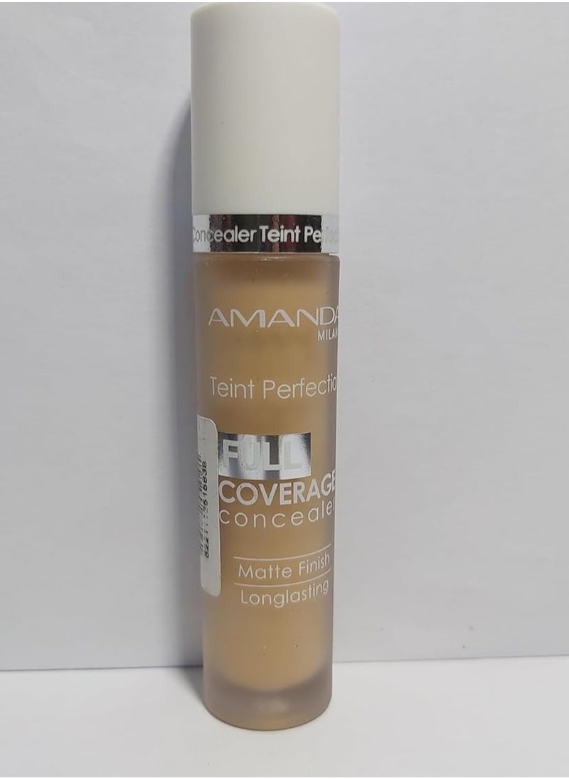 Amanda Milano - Amanda Teint Full Coverage Concealer Matte Finish Longlasting - 04 - Image 1