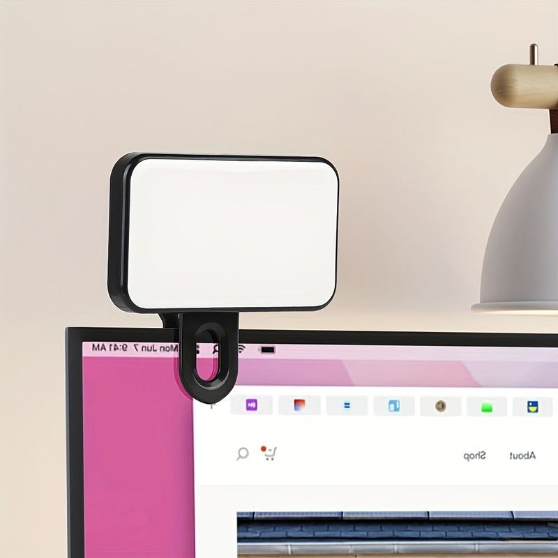 مصباح تعبئة أمامي صغير Mini LED للإضاءة الذاتية، قوي جدًا في الظلام، بثلاثة مستويات سطوع، مشبك محمول، قابل لإعادة الشحن عبر USB - Image 4